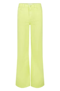 Dames jeans geel