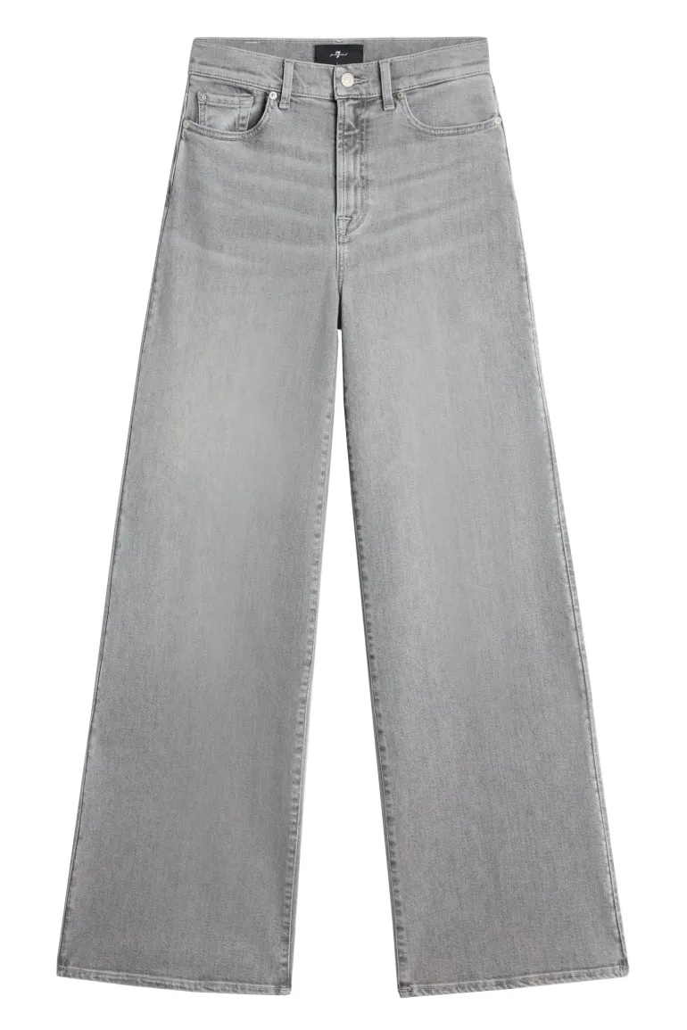 Dames jeans grijs