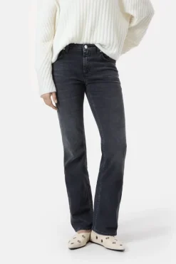 Dames jeans grijs