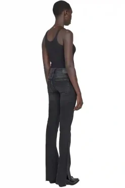 Dames jeans grijs