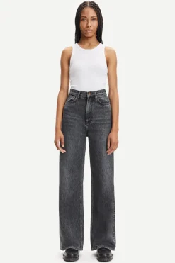 Dames jeans grijs