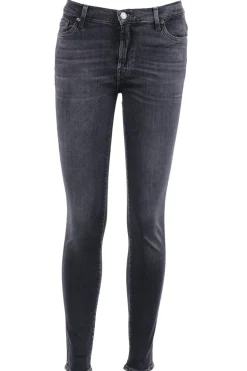Dames jeans grijs