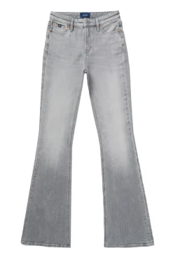 Dames jeans grijs