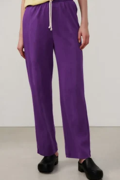 Dames joggingbroek paars