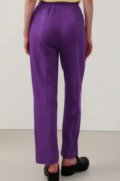Dames joggingbroek paars