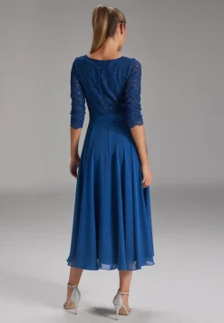 Dames jurk blauw