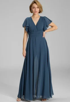 Dames jurk blauw