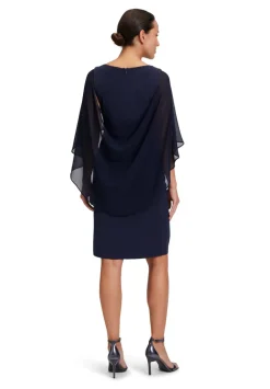 Dames jurk blauw