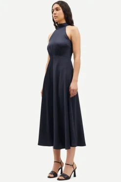 Dames jurk blauw