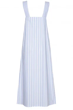 Dames jurk blauw