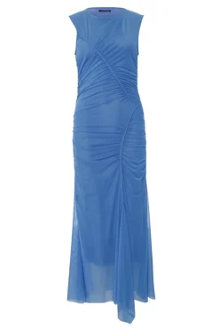 Dames jurk blauw