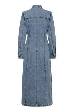 Dames jurk blauw