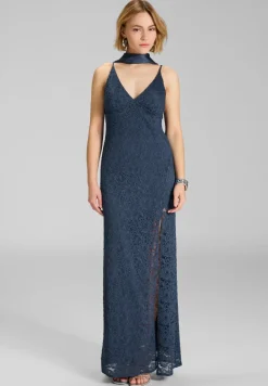 Dames jurk blauw