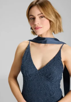 Dames jurk blauw