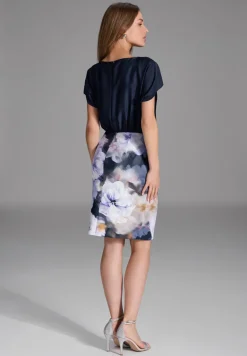 Dames jurk blauw
