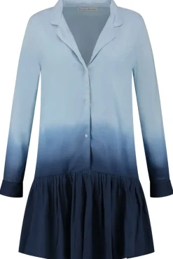 Dames jurk blauw
