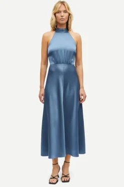 Dames jurk blauw