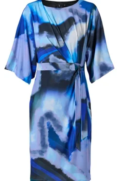 Dames jurk blauw