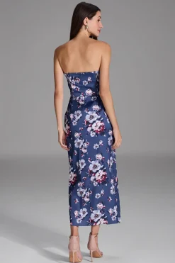 Dames jurk blauw