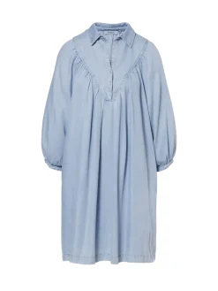 Dames jurk blauw