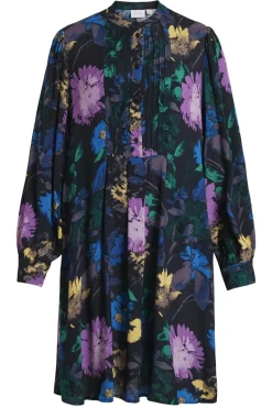 Dames jurk blauw