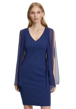 Dames jurk blauw