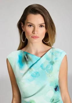 Dames jurk blauw