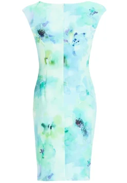 Dames jurk blauw