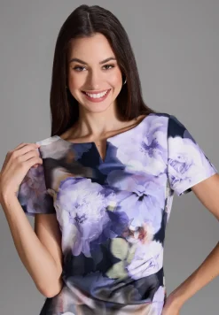 Dames jurk blauw