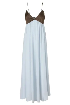 Dames jurk blauw