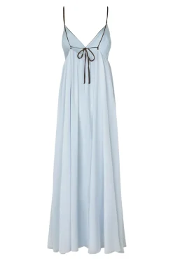 Dames jurk blauw
