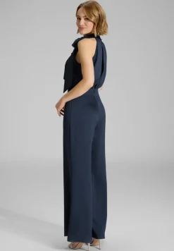 Dames jurk blauw