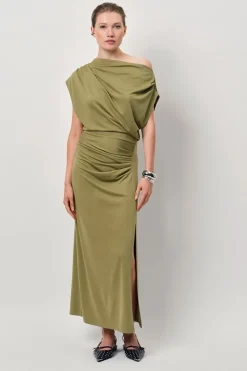 Dames jurk groen