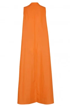 Dames jurk oranje