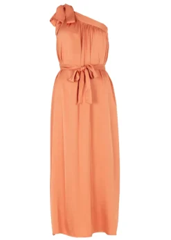 Dames jurk oranje