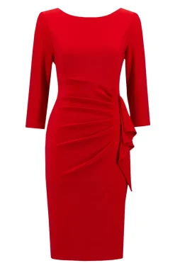 Dames jurk rood
