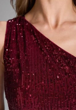 Dames jurk rood