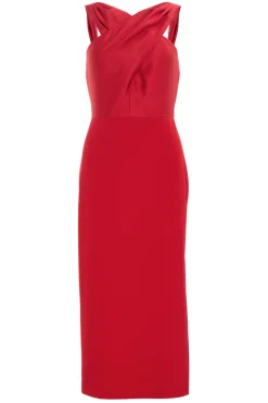 Dames jurk rood