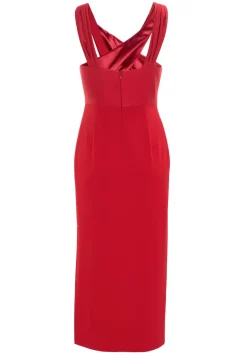 Dames jurk rood