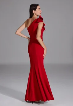 Dames jurk rood