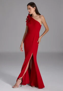 Dames jurk rood