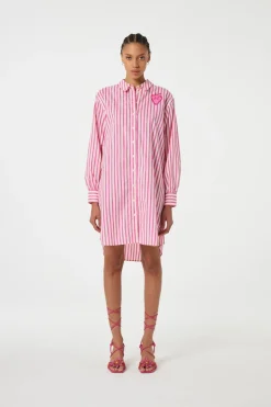 Dames jurk rose