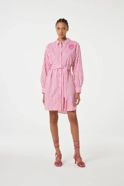 Dames jurk rose