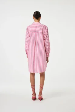 Dames jurk rose