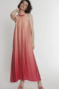 Dames jurk rose