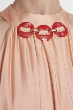 Dames jurk rose