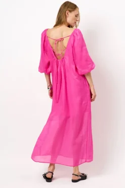 Dames jurk rose