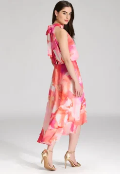 Dames jurk rose