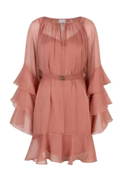 Dames jurk rose