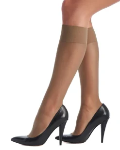 Dames kousen bruin